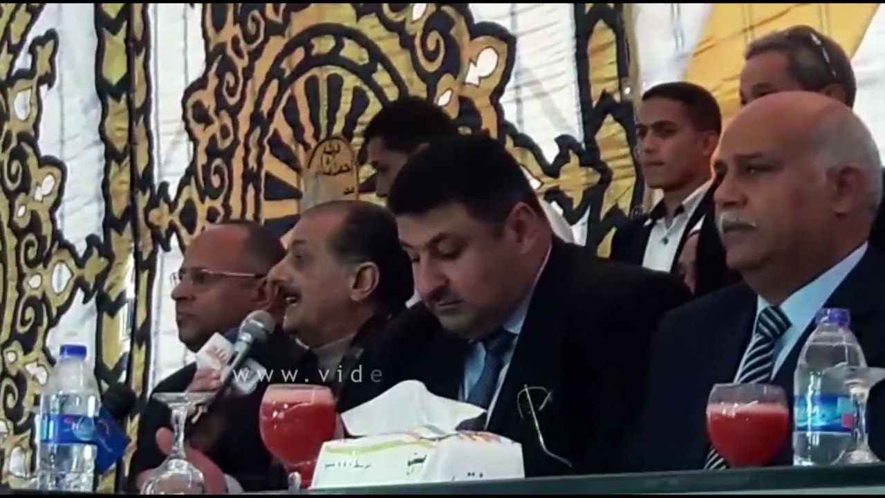 مدير أمن البحيرة ينجح فى الصلح بين عائلتين فى جريمة ثأر راح ضحيتها شخص وأصيب 16 أخرين