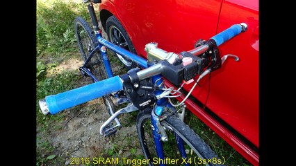 リベンジ源流・シクロクロスの限界？20160726 The Cycro-cross bike punctured again