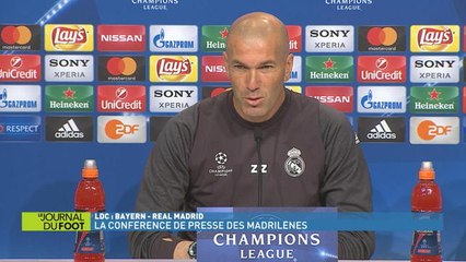 Champions League - La conférence de presse de Zinédine Zidane