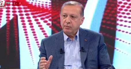 Cumhurbaşkanı Erdoğan Yayının Geç Başlamasından Dolayı Helallik İstedi