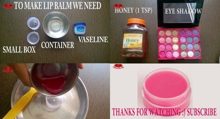 How to make lip balm at home in easy way within 5 minutes best home remedy to get rid of expensive lip balms