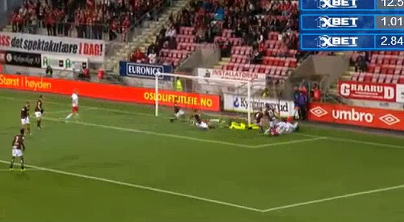 Ulrik Flo Goal HD - Fredrikstad FK 1-0 Mjøndalen 11.04.2017