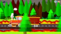 Trenes infantiles - Dibujos animados educativos en español - El tren videos | Carritos Para Niños