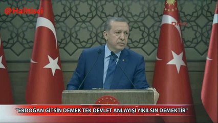SON DAKİKA ERDOĞAN'DAN FLAŞ AÇIKLAMA BEN GİDERSEM BU DEVLET YIKILIR