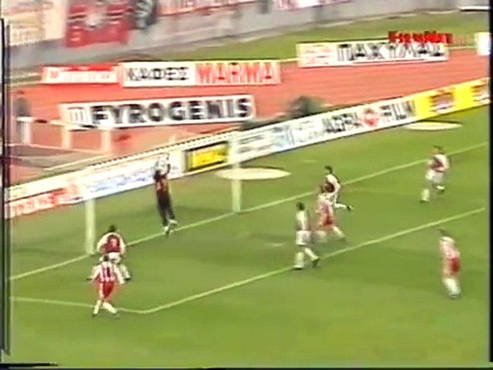 16η Ολυμπιακός-ΑΕΛ  3-1 1995-96 Supersport