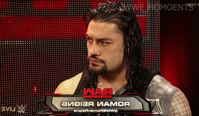 Braun Strowman savagely attacks Roman Reigns- Raw, April 10, 2017