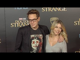 James Gunn & Jennifer Holland "Doctor Strange" World Premiere Red Carpet