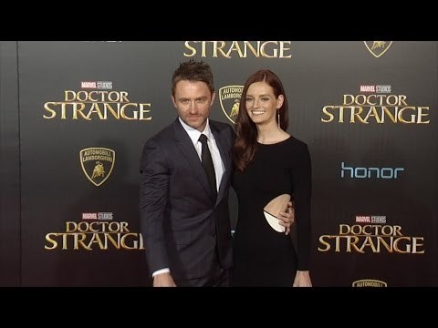 Lydia Hearst & Chris Hardwick Doctor Strange World Premiere Red Carpet