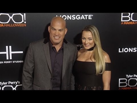Tito Ortiz & Amber Nichole Miller Boo! A Madea Halloween Premiere Black Carpet
