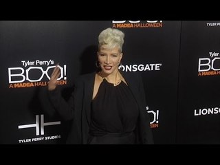 Rebecca Crews "Boo! A Madea Halloween" Premiere Black Carpet