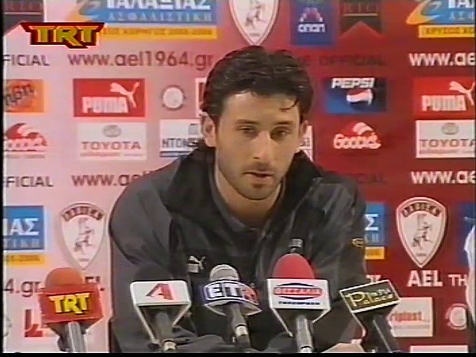 21η ΑΕΛ-ΟΦΗ  1-0  2005-06 Γαβριλόπουλος, Γκαλίτσιος, Κοτσόλης δηλώσεις-TRT