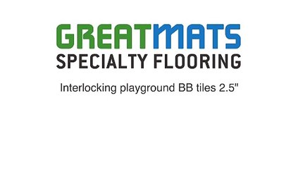 Interlocking Playground Tile BB 2.5 Inch