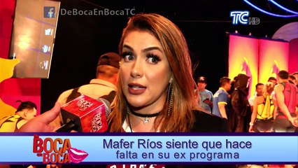 Mafer Ríos ¿Regresará o no a su ex reality?