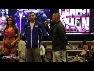 Glen Tapia on Canelo vs. Khan "I cant say Khan w/all the Mexicans here! Im picking Canelo!"