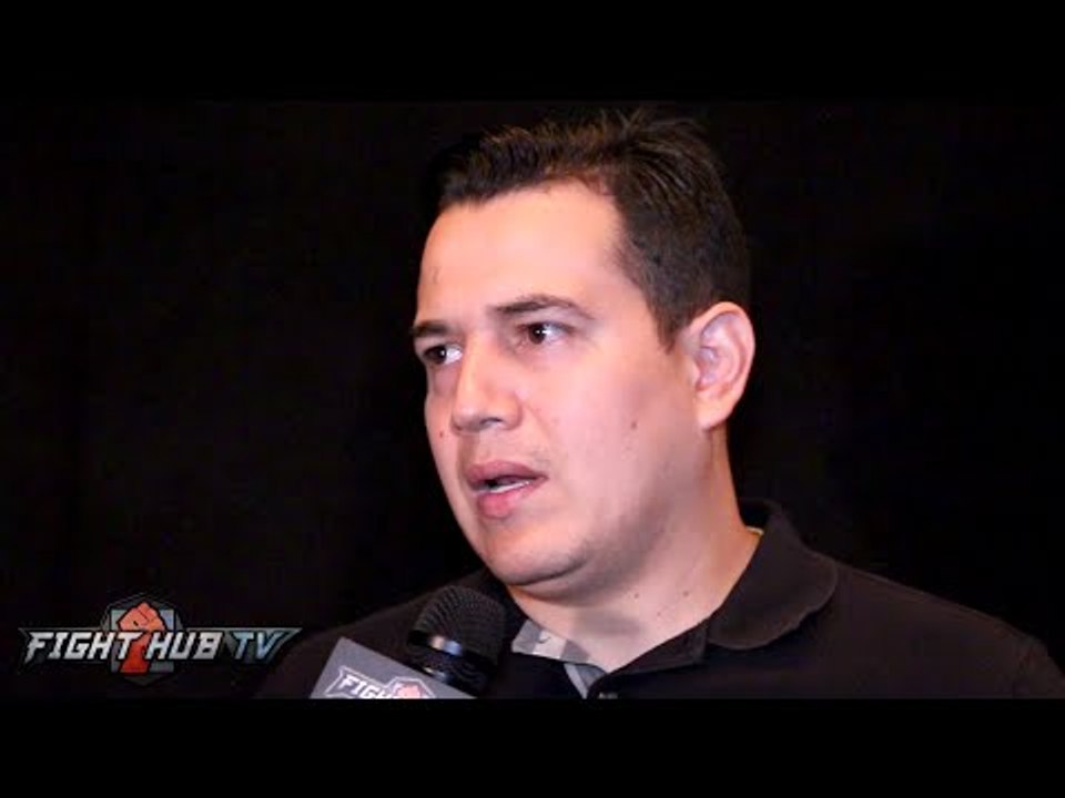 Eddy Reynoso to Golovkin "Dont go acting like a clown & like you're at a swapmeet selling yourself "