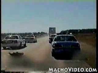 GTA en vrai, avec un semi-remorque