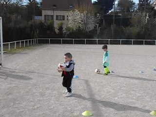 Entrainement des petits du 5 avril 2017