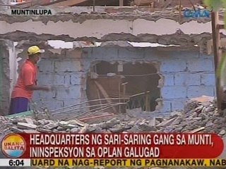 UB: HQ ng sari-saring gang sa Munti, ininspeksyon sa Oplan Galugad