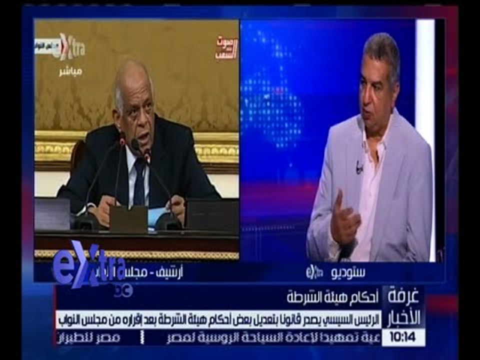 غرفة الأخبار | الرئيس السيسي يصدر قانوناً بتعديل أحكام هيئة الشرطة بعد إقراره من مجلس النواب