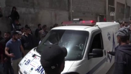 Israil Askerlerinin Öldürdüğü Filistinli Gencin Cenaze Töreni Düzenlendi