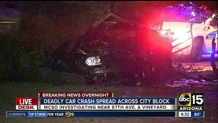 Man killed in crash in Laveen