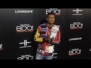 Trevor Jackson "Boo! A Madea Halloween" Premiere Black Carpet