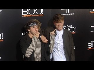 Jc Caylen & Kian Lawley "Boo! A Madea Halloween" Premiere Black Carpet