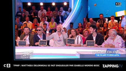 TPMP : Matthieu Delormeau se fait engueuler par Isabelle Morini-Bosc