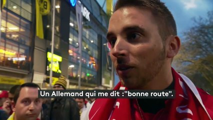 Les supporters de Dortmund et Monaco dans l'incompréhension