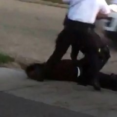 Police officer kicks man in the face  [Mic Archives]