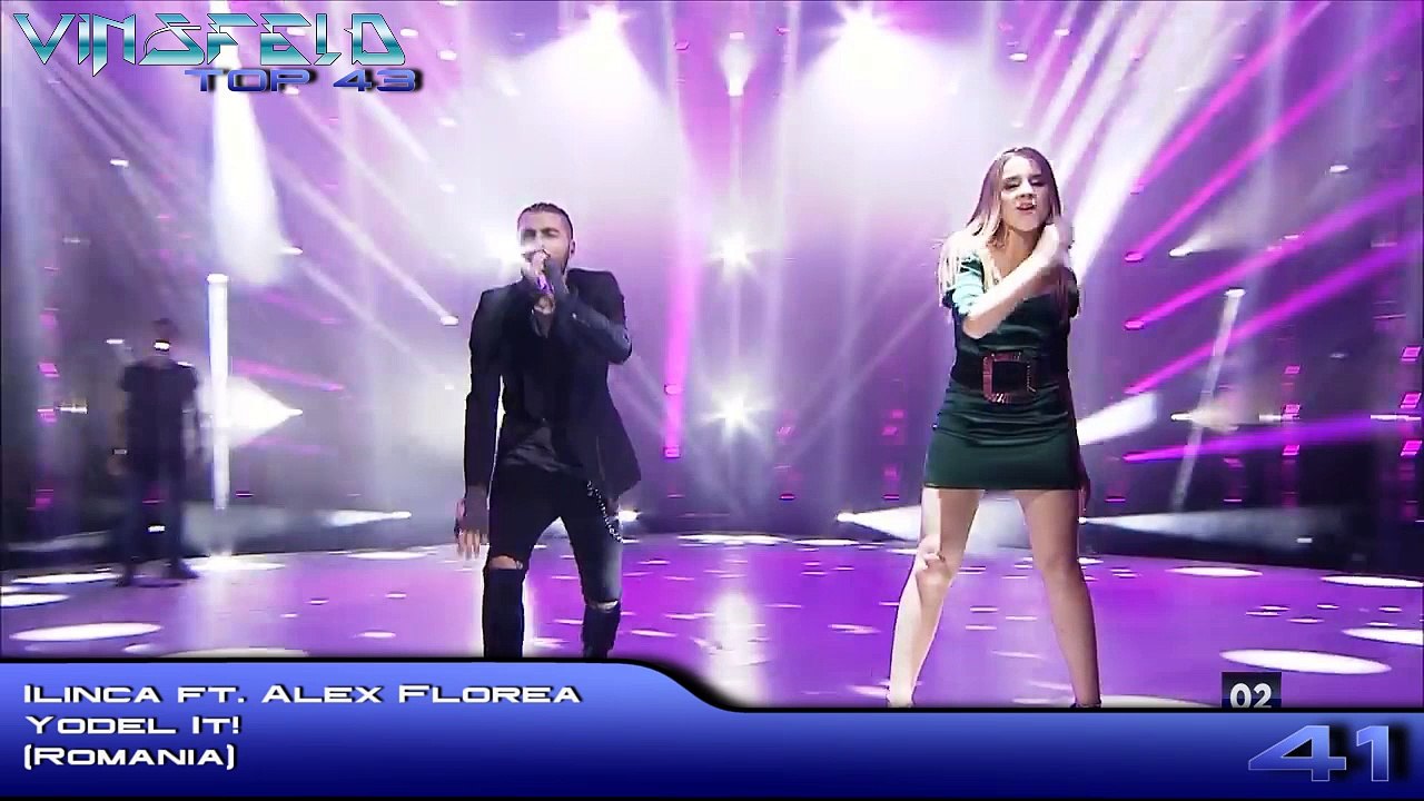 Eurovision 2017: Top 43 (Vinsfeld ESC Edit)