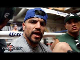 Victor Ortiz "People are full of shit! don't know what I go thru! I give the media a middle finger!