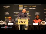 UFC 200 Complete Kickoff Press Conference Video- Cormier vs. Jones 2