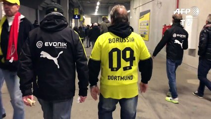 Football- Explosion near Dortmund team bus injures player