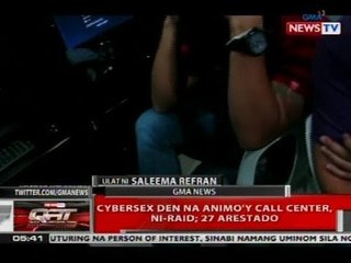QRT: Cybersex den na animo'y call center, ni-raid; 27 arestado