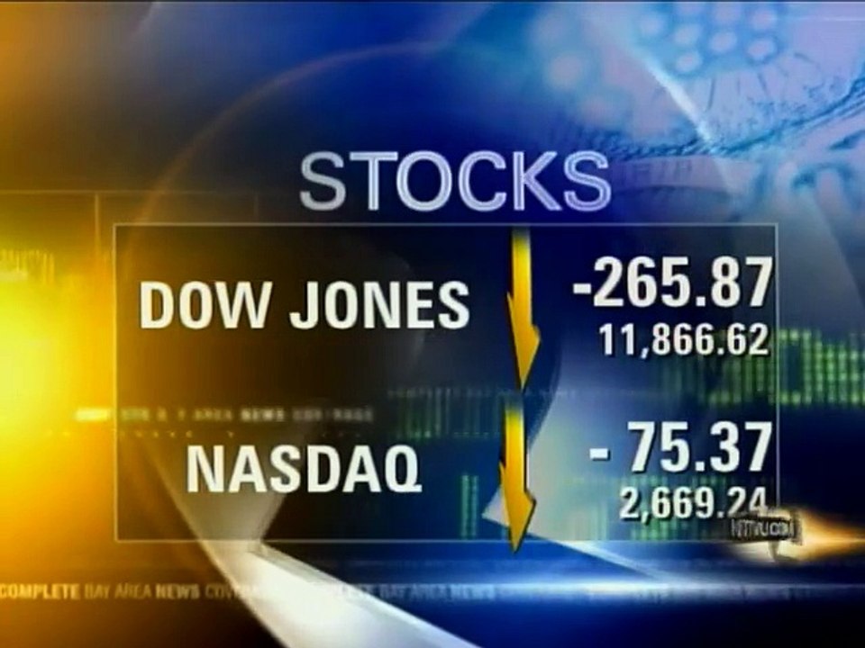 Stock drop affects spending