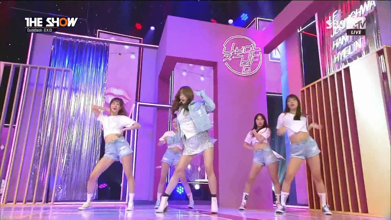 [170411] EXID - Night Rather Than Day-THE SHOW