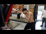 Victor Ortiz vs. Andre Berto 2- Ortiz COMPLETE Media Workout Video
