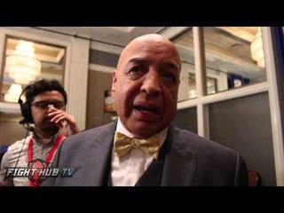 Joe Cortez "Pacquiao ranks in top 15 in history of all fighters of boxing! He still has that spark!"