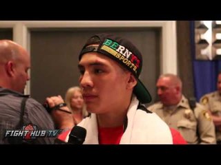 Oscar Valdez message to all 126 lbs champs "Nothing personal, I just want all their belts!"