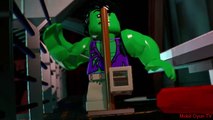 Lego Marvels Avengers Hulk Chase Scene 'The Avengers'