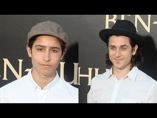 Lorenzo Henrie & David Henrie "Ben-Hur" Los Angeles Premiere Red Carpet