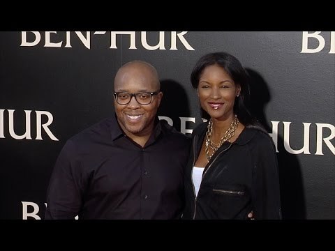 Eric Dawkins & Tish Dawkins Ben-Hur Los Angeles Premiere Red Carpet