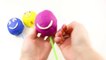 Play Doh Lollipops Learning Colors Superhero Finger Family for