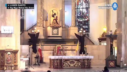 Misa Nazareno Mahal na Araw Lunes Santo April 10, 2017