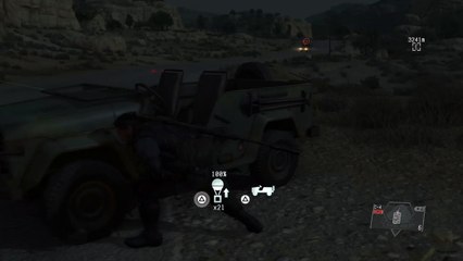 MGSV Clips: Blowing Up a Truck