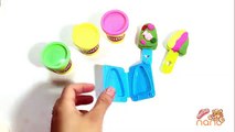 Play Doh Ice Cream Rainbow! Mak e-cream - Nano channel