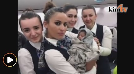 Pramugari Turki Airlines 'sambut' bayi lahir dalam pesawat