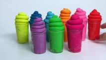 Play Doh Surprise Cups Play-Doh Rainbow Colours Play Dough Surprise Toys Videos Shopkins Pe