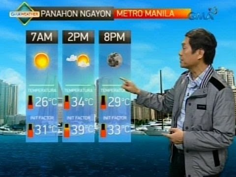 UH: Maalinsangang panahon ngayong Huwebes, asahan sa NCR